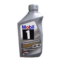 모빌원 실버 0W40 946ml 가솔린 엔진오일, 1개, 모빌원실버 0W40_946ml