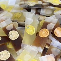 정을담아청담 스틱수제청(20ml 10포 20포 30포) 레몬청 생강청 레몬생강청 수제청선물 명절선물, 레몬청-10포, 휴일택배수령불가