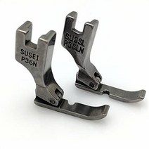 노루발 미싱 공업용 부속 오버록 2 pcs 산업용 재봉틀 끈 지퍼 발 p36lnp36n juki 형제 riccar 가수 7yj129, 없음