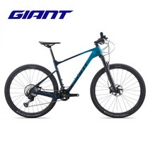 GIANT 자전거 XTC Advanced 2 전면 충격 탄소 섬유 27.5인치 XC 오프로드 산악, 24단_27.5″×20″L Full Matte Tec