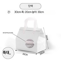 부직포 일회용 디저트 보온백 도시락 100 보냉백 포장, 초대형밀키화이트100pcs