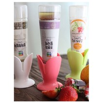 이노마타 튤립소스스탠드 케찹스탠드 마요네즈 소스보관 드레싱스탠드 소스볼 소스용기, 1개, 그린