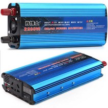 차량용 인버터 1200W 1소켓 12V 24V, 전력 1200W 입력 12V