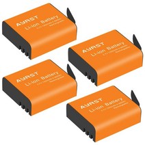 PG1050 SJ4000 PG900 배터리 1350mAh+ USB 듀얼 충전기, 4 battery