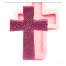 없음 십자가몰드-2종류, 십자가1