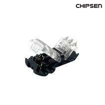 (주)칩센 투명 T타입 무탈피커넥터 T2-2N, 100개 개당540원