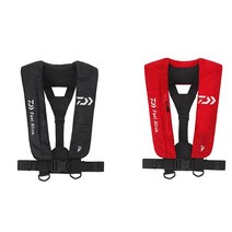 KC인증 다이와 가벼운 여성 선상 안전조끼 팽창식, DF-9103 블랙