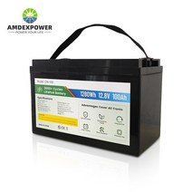 태양광발전기 1280KWH 3000 + 사이클 RV 밴 리튬 이온 배터리 블루투스 태양 전, [02]