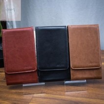 아트픽 허리 벨트 핸드폰 케이스(세로형 특대), 블랙