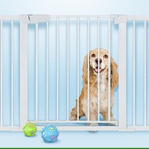 간편설치 편리한사용 반자동 강아지 안전문 울타리문 방문펜스 강아지현관문, 확장패널 7cm