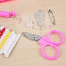 ◆JOONA★ 휴대용 지퍼백 바느질 세트 바느질키트 손바느질키트 휴대용반짇고리