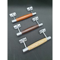 발코니손잡이 우드발코니손잡이 하이샷시손잡이 베란다손잡이 하이샤시손잡이 삐딱손잡이, 오크