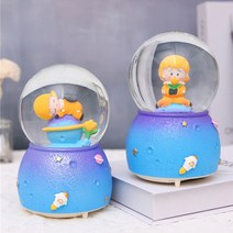 어린왕자 오르골 워터볼 LED 스노우볼 무드등 장식 인테리어 디자인 아이디어 상품, 꿈꾸는 왕자