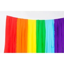 파티용품 무지개 파티스트리머 축하 파티소품 모빌 가랜드 커플 기념일 할로윈 행사 배너 100일