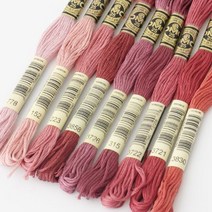 퀼팅맘 DMC 25번 십자수 면사 (플럼계열 9종), 3726