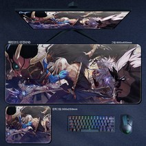 던전앤파이터 마우스패드 라지락 PC책상패드 온라인게임 굿즈 귀검녀총, 던전 010