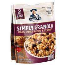 퀘이커 심플리 그래놀라 978gx2팩 코스트코 시리얼 미국 귀리 외국 해외 곡물, 978g, 1개