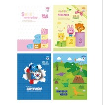 펜피아 2000 A4 그림일기 단면 25매 (남 여 남녀공용), 2000 그림일기(여/25매)