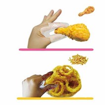 일회용 손가락 비닐장갑 핑거넵 핑거랩 500매, 단품