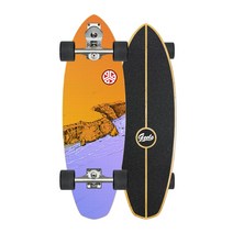 한강스케이트보드 newao land surfboard carver yow s7 smooth star ski 더블 스티어링 서핑 보드 32 inch 부산롱보드 크루져보드 숏보드, s7 플래그십 듀얼 스티어링 해안 스타일 ｜32″