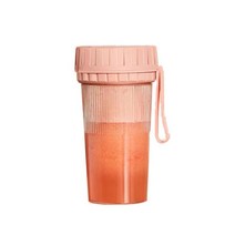 USB 휴대용 텀블러 무선 믹서기 소형 350ml, 핑크