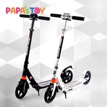 뉴 알파카 Plus 어반 접이식 킥보드 퀵보드 스쿠터, 화이트