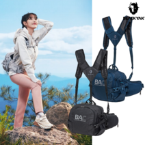 블랙야크 아이유 소형 힙색 스포츠 배낭 마운드숄더힙색Z 2BYABX3903, one size, BK블랙