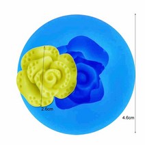밀랍왁스 천연밀랍왁스 야화 다육 식물 퐁당 실리콘 몰드 3d DIY 캔들 클레이 수지 석고 초콜릿 왁스 꽃 장, 20 금