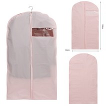 투명창 옷커버 핑크 60X110 의류커버 양복커버 PVC커버