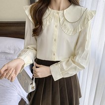 무드무드 젤디 빅 케이프 블라우스