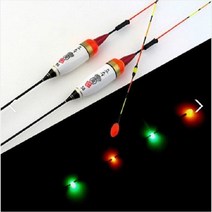 정이피싱 이화요수찌 천리안 진달래 (4점등) 전자찌 민물낚시찌 민물찌 낚시찌 이화스포츠 요수찌, 녹색70cm(약5.0g)