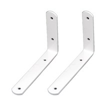 선반받침대 벽 선반대 고정받침대 까치발 꺽쇠, 화이트 - 대(2개)