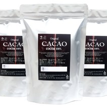[코코아100%] 더연두 코코아파우더 카카오 100% 300g, 3봉