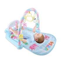 아기 체육관 신생아 유아 놀이 놀이방 매트 베이비 장난감 IMBABY 활동 개발 피아노 어린이 교육 카펫 러그, [02] Blue Sea World