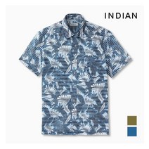 인디안 INDIAN 플라워 프린트 반팔셔츠__MITNSUM4231