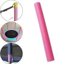 트렘폴린 트램폴린 인클로저 폼 슬리브 보호 폴 커버 경량 프로텍터 패딩 트램펄린, 40cm 레드