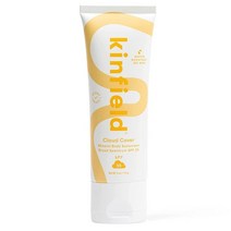 [ 정품]Kinfield Cloud Cover 광범위 스펙트럼 SPF 35가 있는 미네랄 바디 자외선 차단제 방수 및 땀 방지 동물 실험을 하지 않고 산호초에 안전한 스킨 케어 9, 4.00 Fl Oz (Pack of 1)