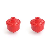 Heyous 2pcs Mini Air Water Filters Red Plastic Disposable Spray Gun Filter Only Standard 1/4 Inch Th