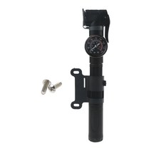 자전거 바닥 펌프 - 고압 160psi- 도로 산 및 BMX 자전거, 검은색