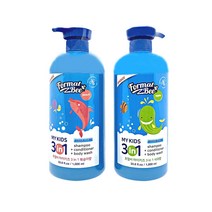 포멀비 마이키즈 3in1 바디워시 1000ml / 복숭아향 사과향, 복숭아향 1000ml