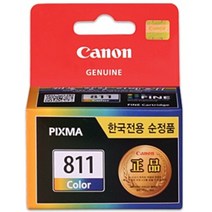 365정품캐논 PG810XL CL811XL PG810 CL811 MP486 MX366 MP287 정품잉크, 1개, CL-811칼라