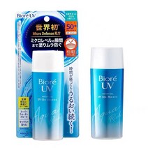 선크림 BIORE 자외선 차단제 UV 아쿠아 리치 워터리 젤 SPF50+/PA+++ 90m