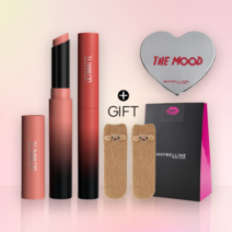 NEW 얼티매트 립스틱 2개 Set + 하트거울 +기프트팩 +몽키수면양말, 299, 288
