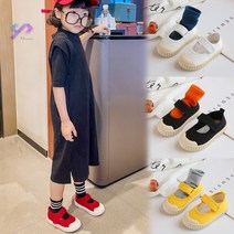 와이제이 유아동 벨크로 스니커즈 캔버스 찍찍이 슬립온 단화 YJ0170