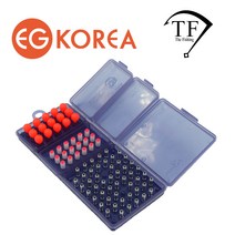 The피싱 민물낚시쇼핑몰 이지코리아 민물낚시용품 전자케미 풀세트 밝은빨강!! (주간케미15개 빨강2(밝은형)램프18개 배터리50개 케이스)