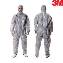 3M 안전 보호복 4570 바이러스 박테리아 각종 병원체 및 화학물질 폐기물 도장작업, 1개