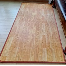 파크론 프라임리빙매트 카페트형 발코니 베란다 매트 거실 바닥 현관 유아 놀이방 쿠션 층간소음방지 보온 방음 냉기차단, 카페트형 우드스페이스 100x200cm