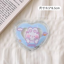 따뜻 캐릭터 손난로 자발열 큐트 똑딱이 미니손난로 휴대용 핫팩, N