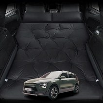 크립톤 디올뉴 니로 SG2 차박 에어매트 자충 매트 캠핑 차량 용품 악세사리, 2인용 블랙