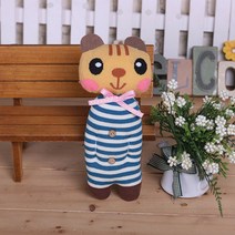 [펠트친구] 양말인형 다람쥐(실 바늘 솜포함)